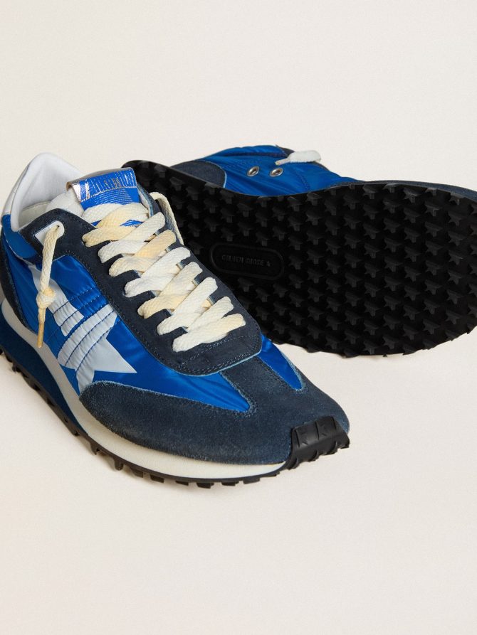 Men’s Marathon with blue nylon upper and white star - Image 3