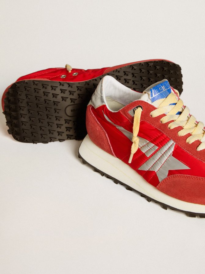 Men’s Marathon with red nylon upper and silver star - Image 4