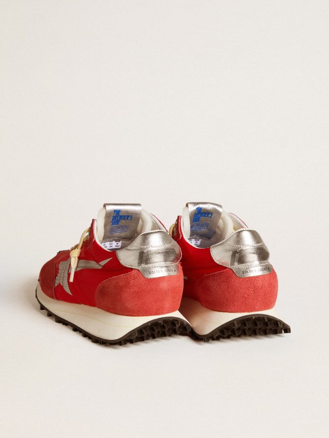 Men’s Marathon with red nylon upper and silver star - Image 5