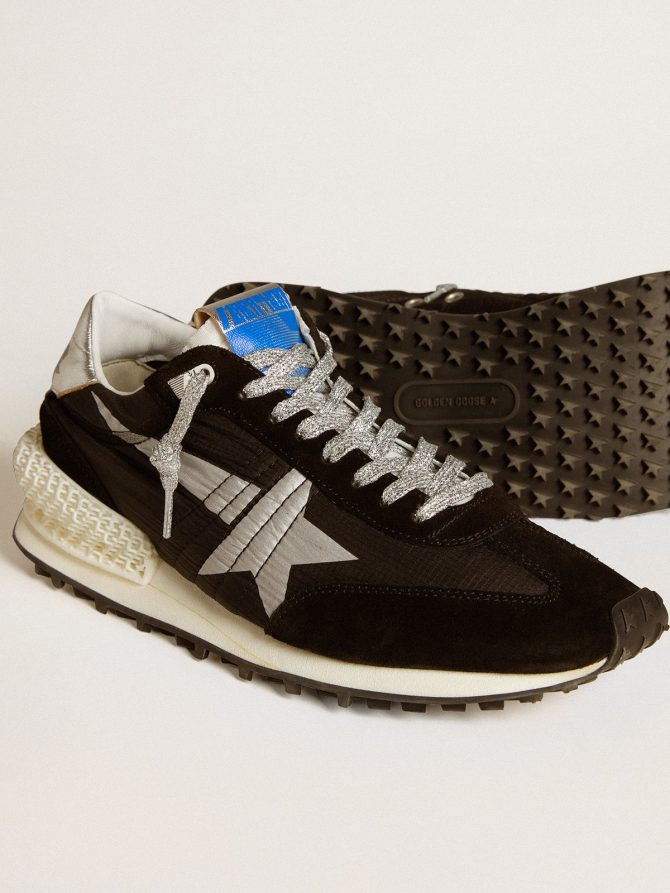 Men’s Marathon with black ripstop nylon upper and silver star - Image 4