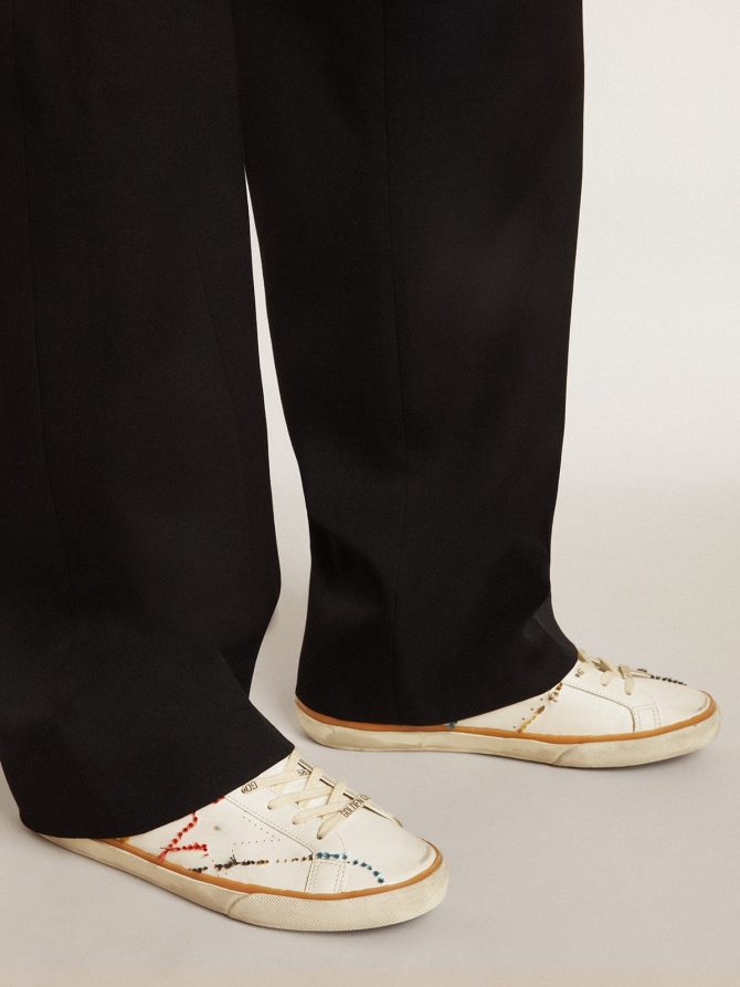 Men’s Super-Star LTD with perforated star and metallic leather heel tab - Image 3