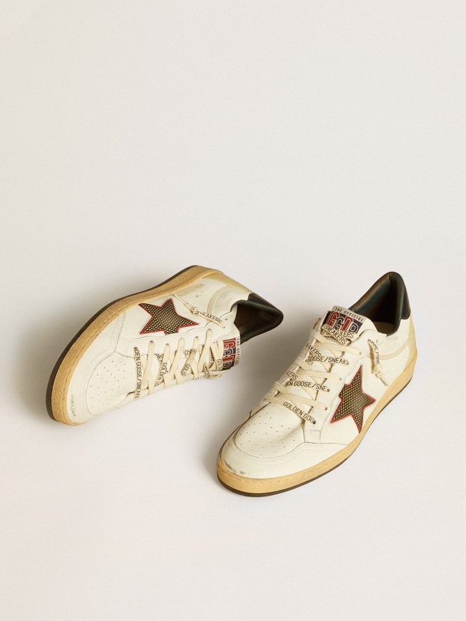 Men’s Ball Star LTD with mesh star and midnight blue leather heel tab - Image 2