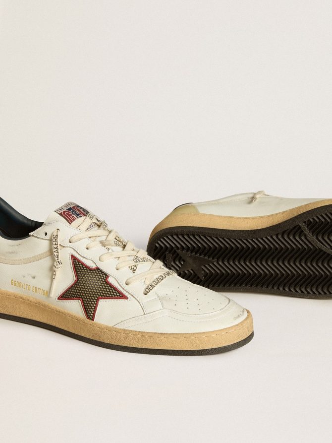 Men’s Ball Star LTD with mesh star and midnight blue leather heel tab - Image 4