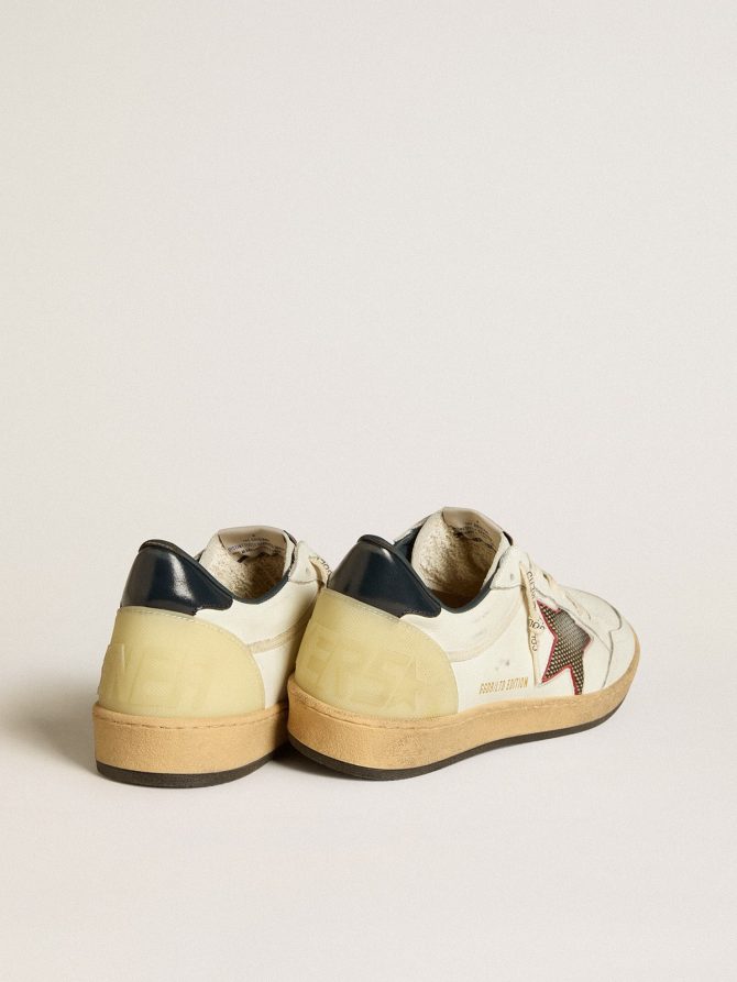 Men’s Ball Star LTD with mesh star and midnight blue leather heel tab - Image 5