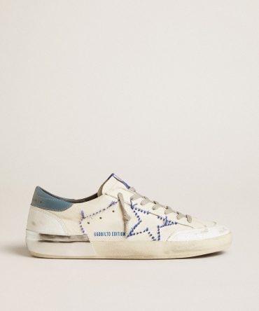 Men’s Super-Star LTD in nappa with embroidered star and leather heel tab