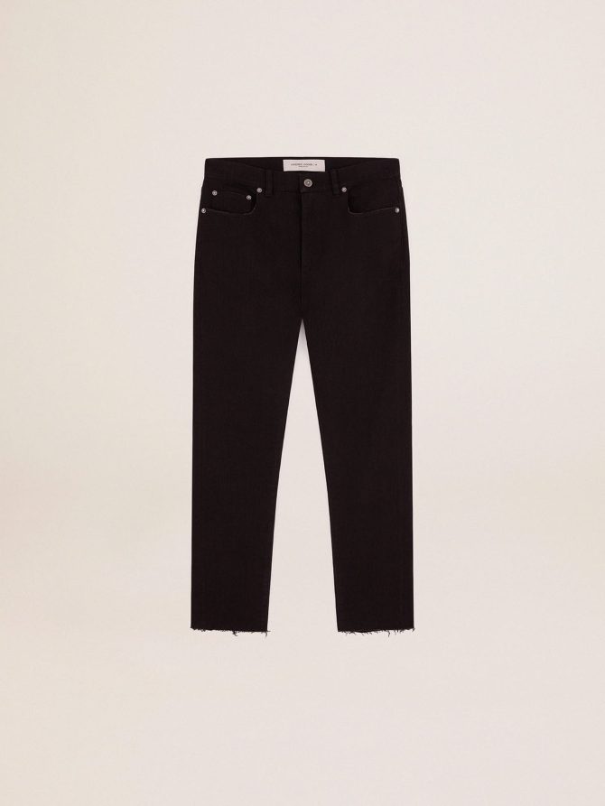 Men’s black skinny jeans