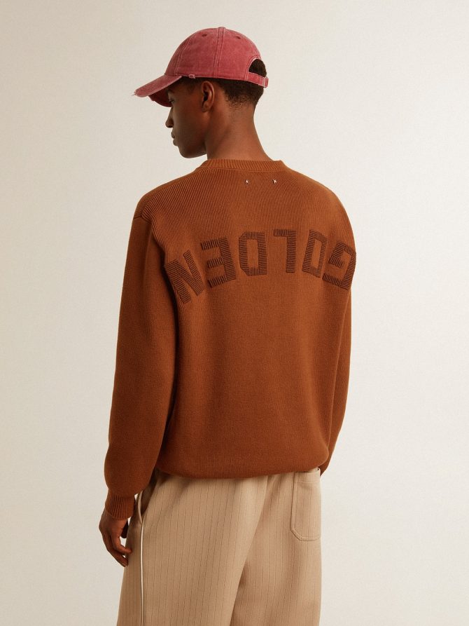 Men’s crew-neck sweater with logo on the back - Image 5