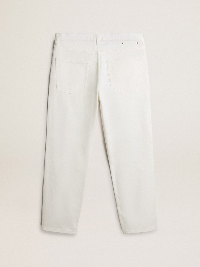Men’s white denim pants - Image 5