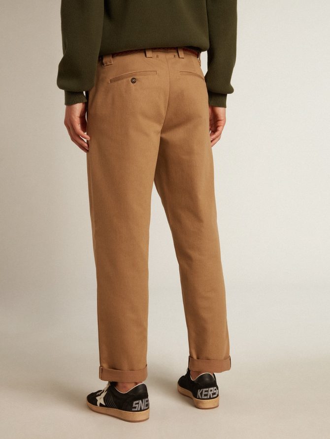 Beige khaki Golden Collection chinos - Image 4