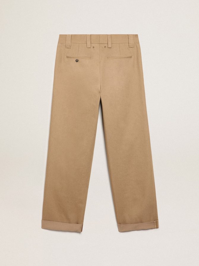 Beige khaki Golden Collection chinos - Image 5