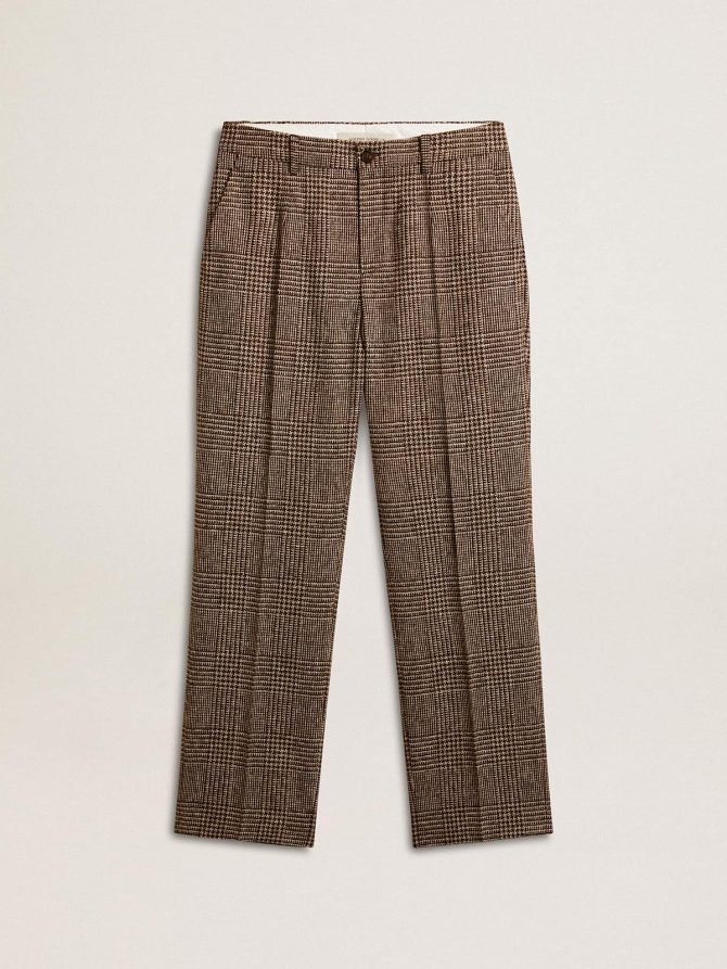 Men’s soft houndstooth pants