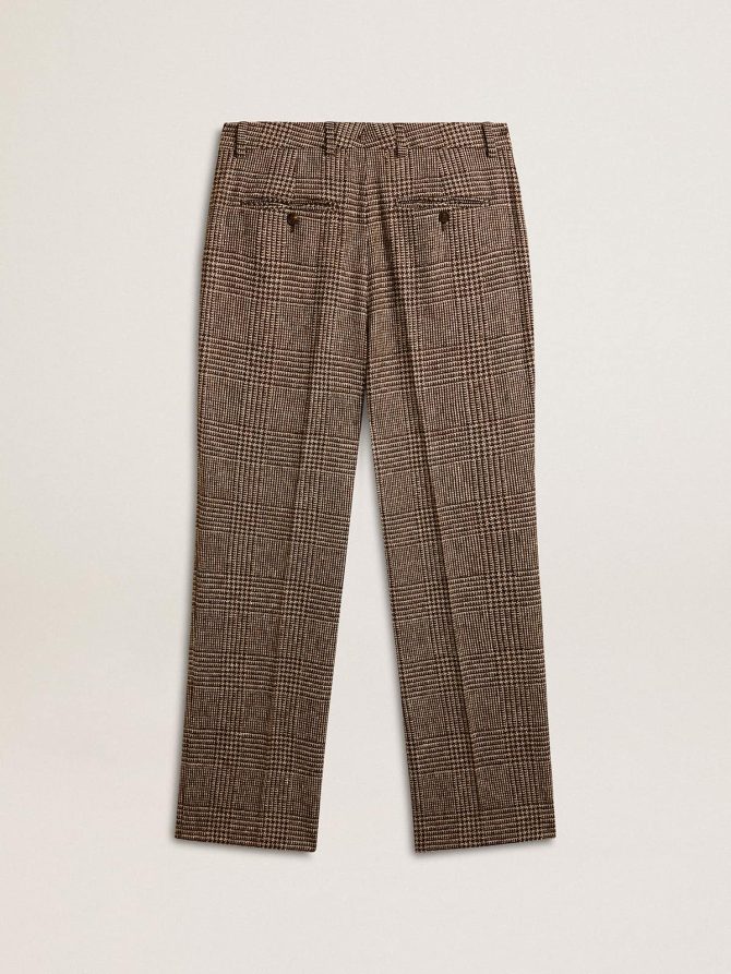 Men’s soft houndstooth pants - Image 2