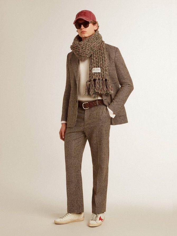 Men’s soft houndstooth pants - Image 4