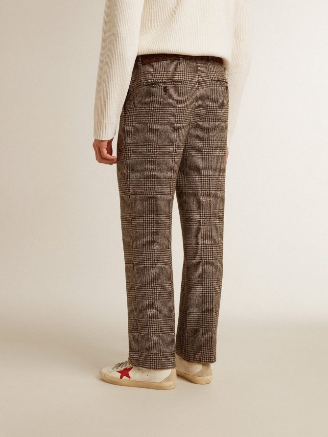 Men’s soft houndstooth pants - Image 5
