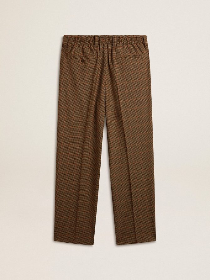 Men’s pants in three-colored houndstooth - Image 2