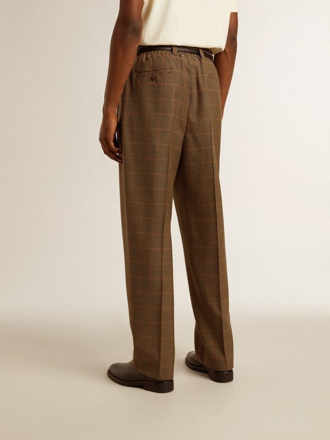Men’s pants in three-colored houndstooth - Image 5