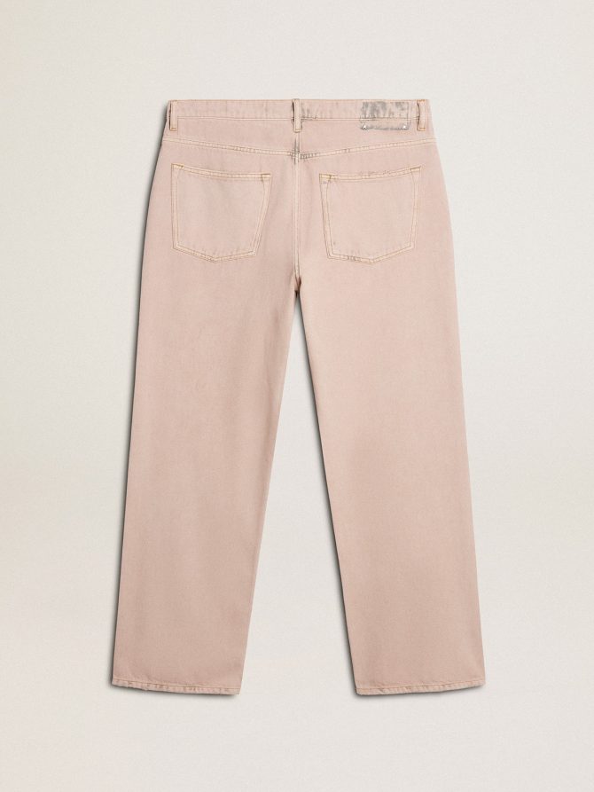 Men’s pink dyed jeans - Image 5