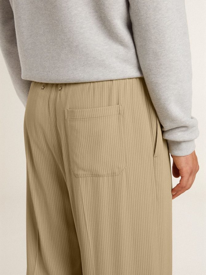 Men’s travertine-colored joggers - Image 5