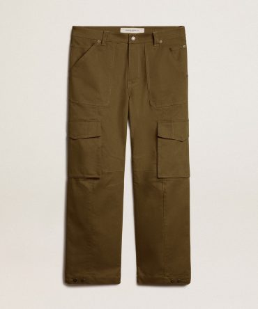 Olive green cargo pants