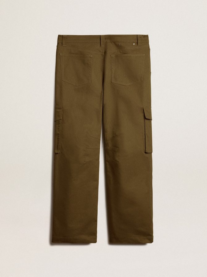 Olive green cargo pants - Image 6