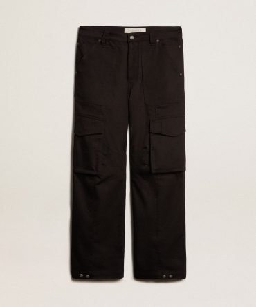 Black cargo pants