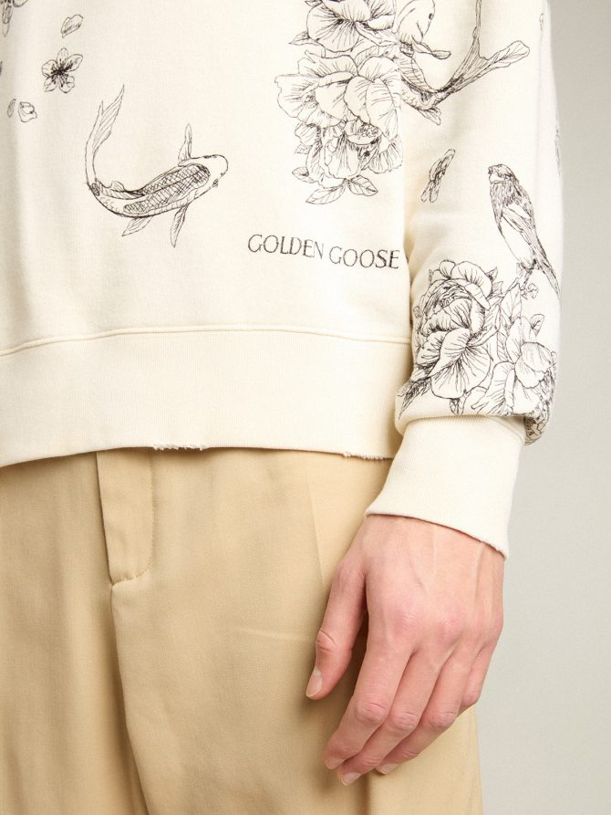 Aged white CNY sweatshirt - Image 5