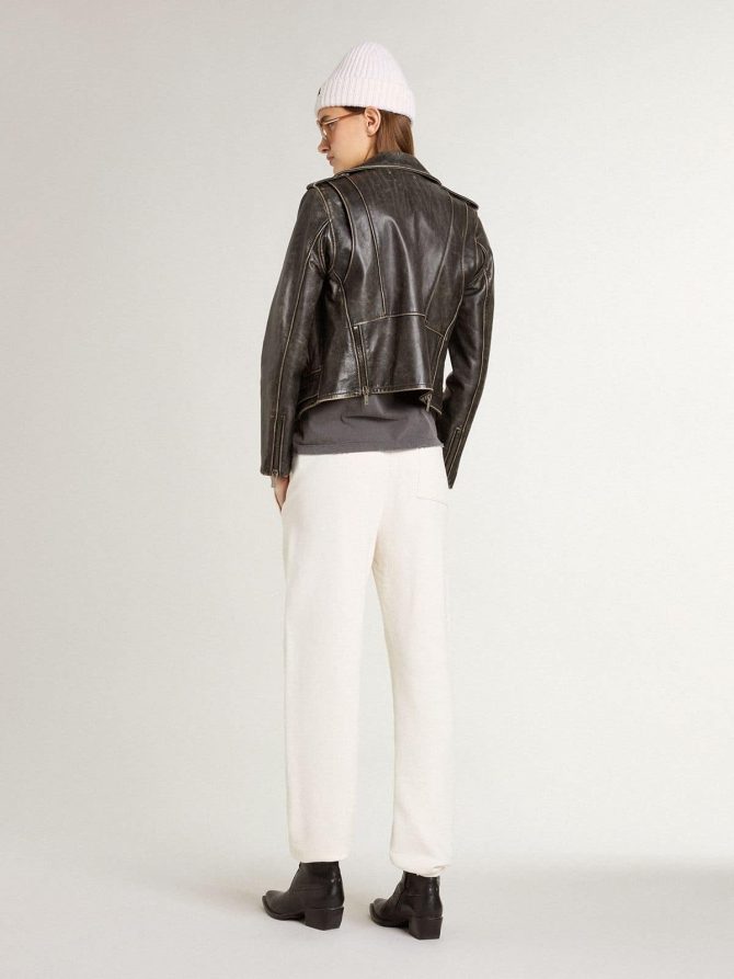 White joggers - Image 3