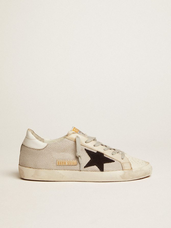 Women’s Super-Star in leather