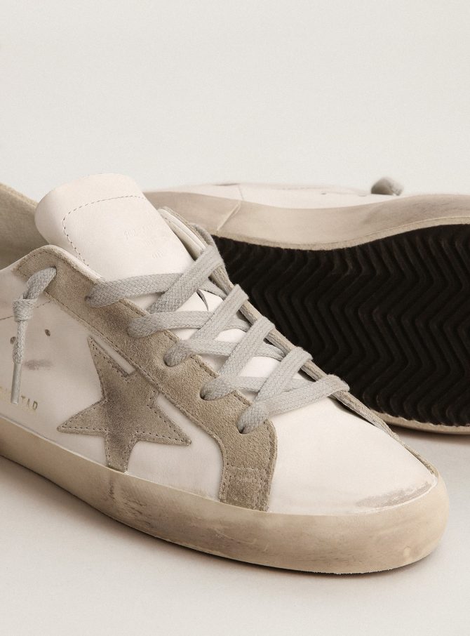 Women’s Super-Star with gray suede star and heel tab - Image 3