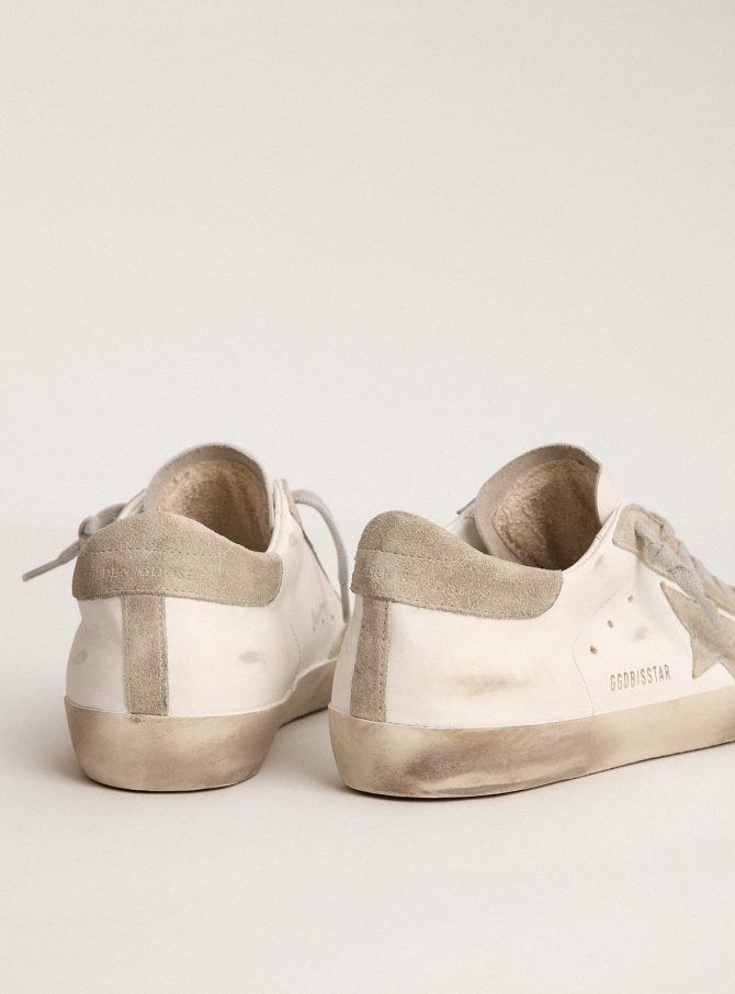 Women’s Super-Star with gray suede star and heel tab - Image 4