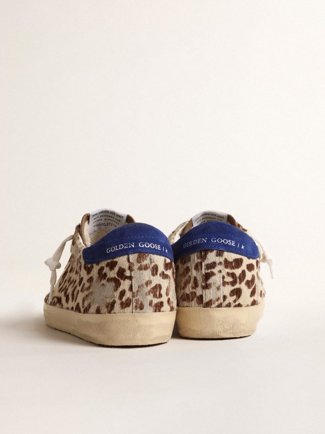 Super-Star LTD in pony skin with gold star and suede heel tab - Image 5