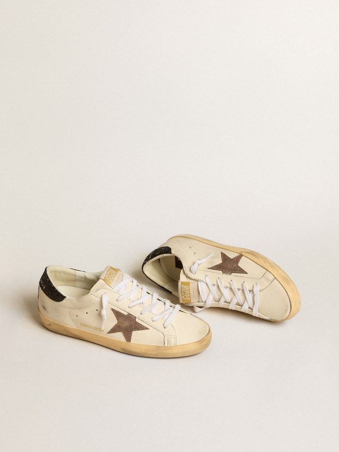 Super-Star LTD with laminated leather star and black glitter heel tab - Image 2