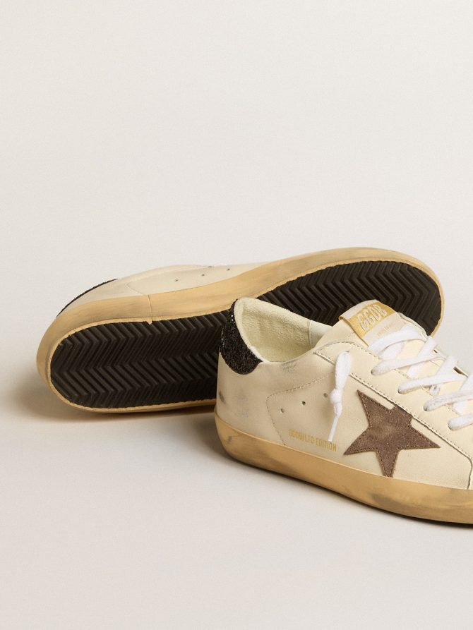Super-Star LTD with laminated leather star and black glitter heel tab - Image 3