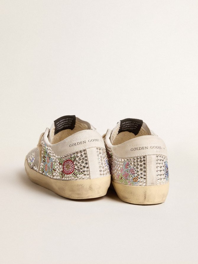 Super-Star LTD in Swarovski crystals with suede star and heel tab - Image 4