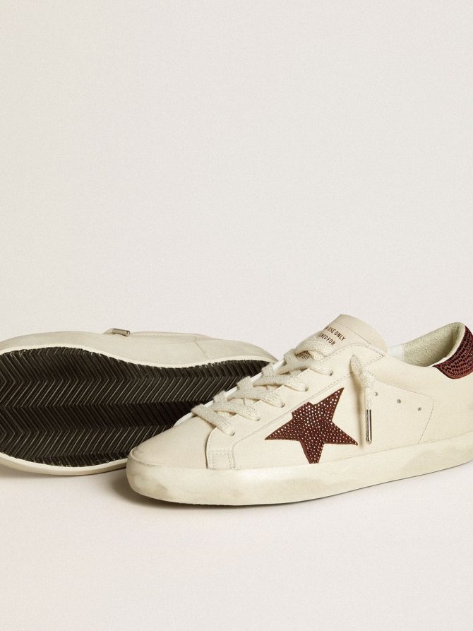 Women’s Super-Star LTD with suede star and heel tab with Swarovski crystals - Image 3