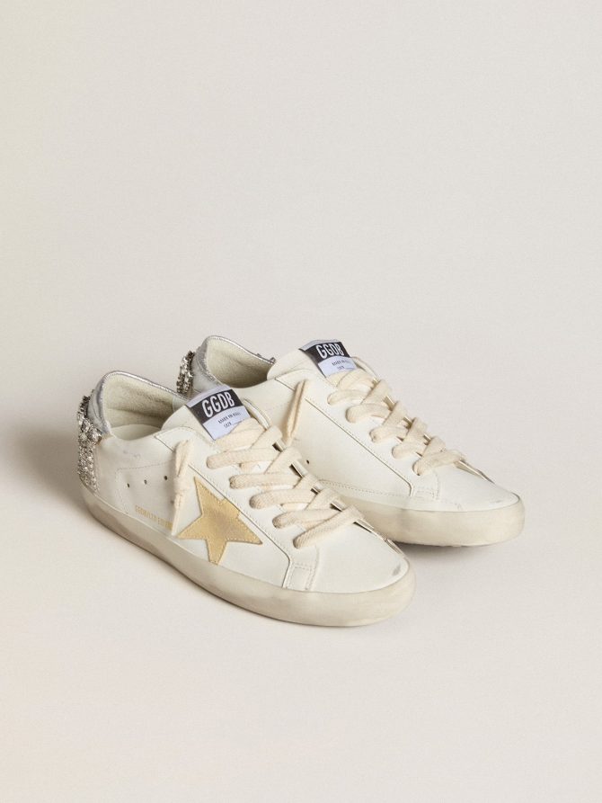 Super-Star LTD with suede star and leather heel tab with crystals - Image 2