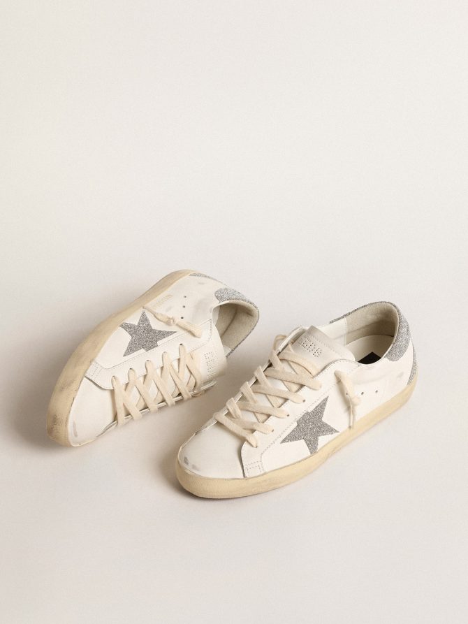 Women’s Super-Star with silver Swarovski crystal star and heel tab - Image 2