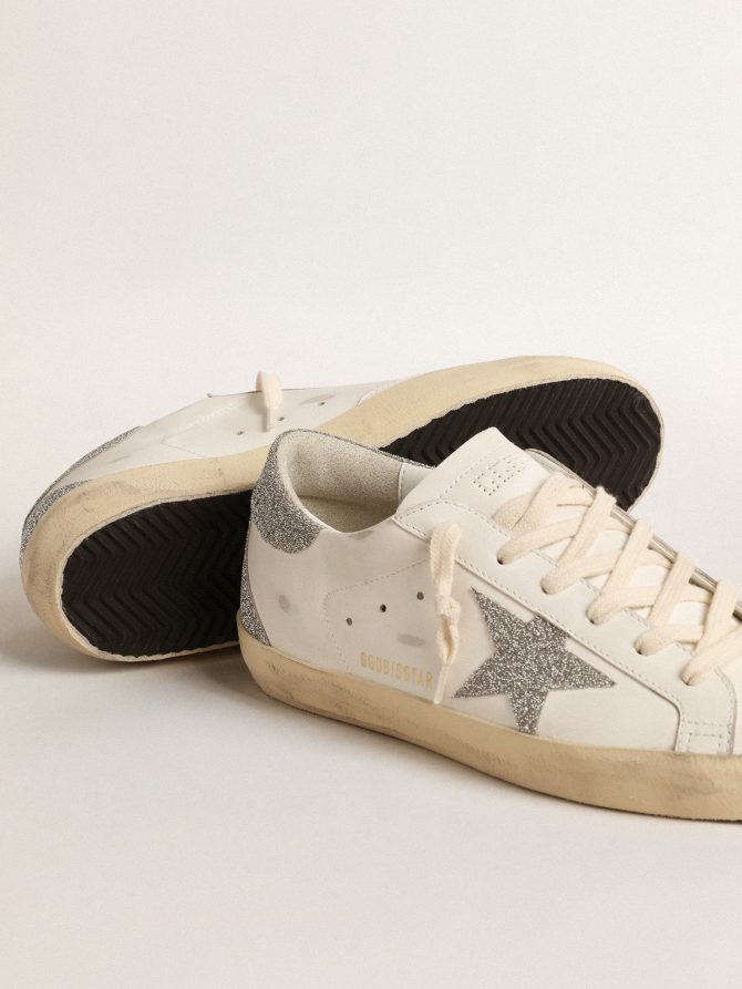 Women’s Super-Star with silver Swarovski crystal star and heel tab - Image 4