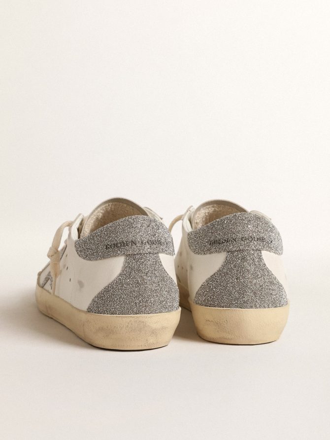 Women’s Super-Star with silver Swarovski crystal star and heel tab - Image 5