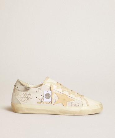 Super-Star LTD with Swarovski crystals and smoke gray leather star