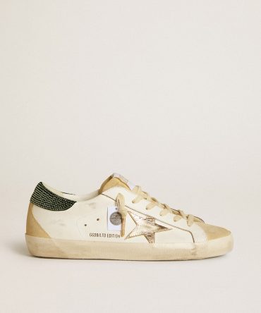 Women’s Super-Star LTD with leather star and Swarovski crystal heel tab