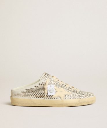 Women’s Super-Star Sabots LTD in Swarovski crystals with white leather star