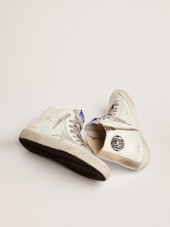 Women’s Francy leather with suede star - Image 2