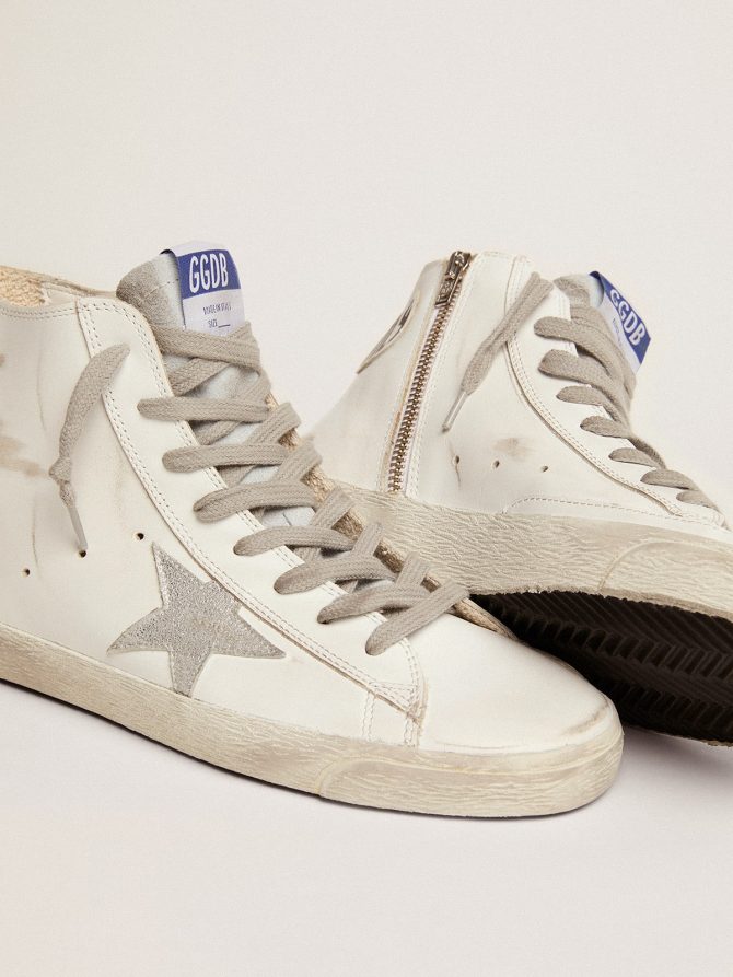Women’s Francy leather with suede star - Image 4