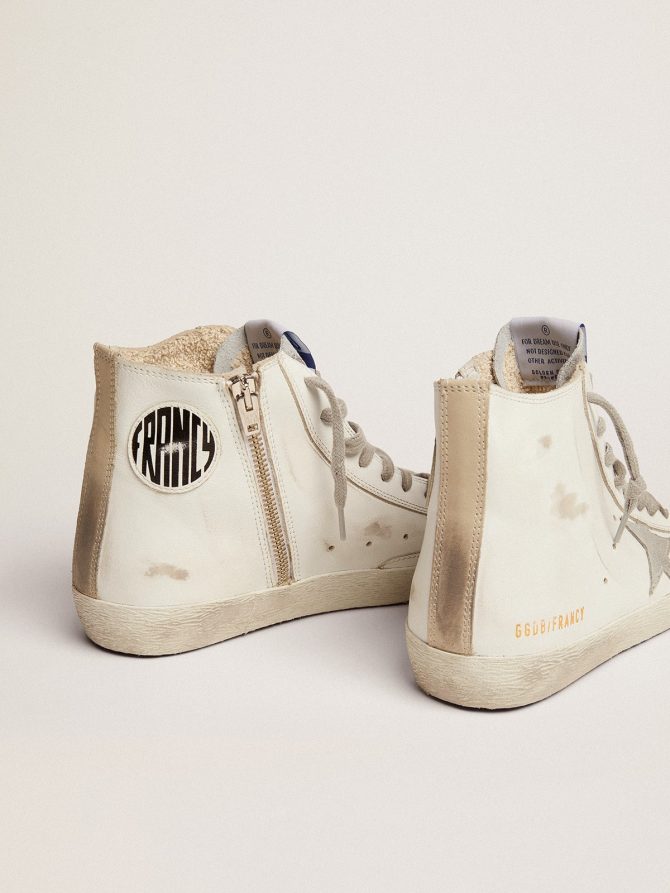 Women’s Francy leather with suede star - Image 5
