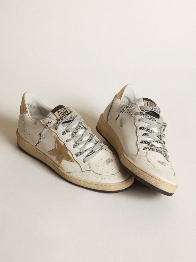 Women’s Ball Star with gold star and heel tab - Image 2