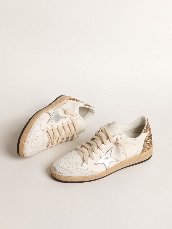 Ball Star with metallic leather star and glitter heel tab - Image 2