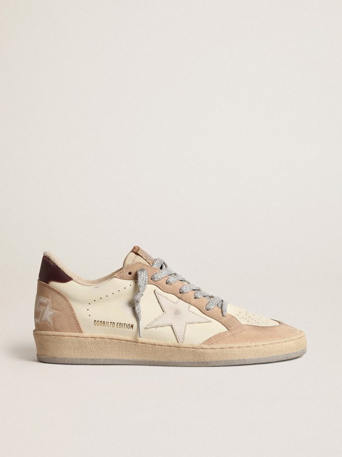 Women’s Ball Star LTD with white star and burgundy leather heel tab