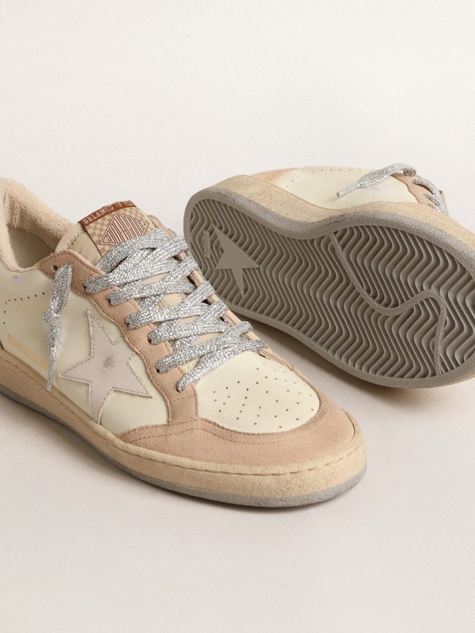 Women’s Ball Star LTD with white star and burgundy leather heel tab - Image 3
