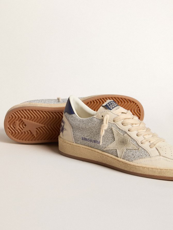 Women’s Ball Star LTD in Swarovski crystals and leather with white suede star - Image 3